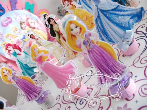 Tubet com aplique Princesas Disney (vazio)