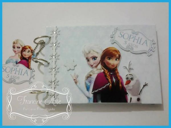 Livro Assinatura Frozen