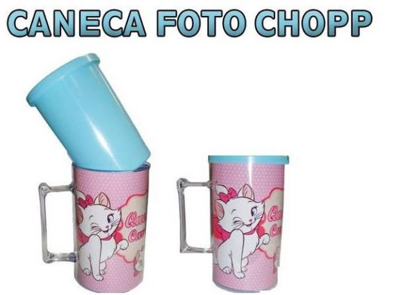 Caneca foto para chopp