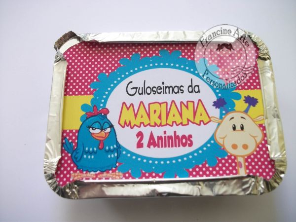 Marmitinha Galinha Pintadinha