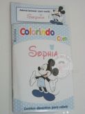 Revista Mickey para colorir